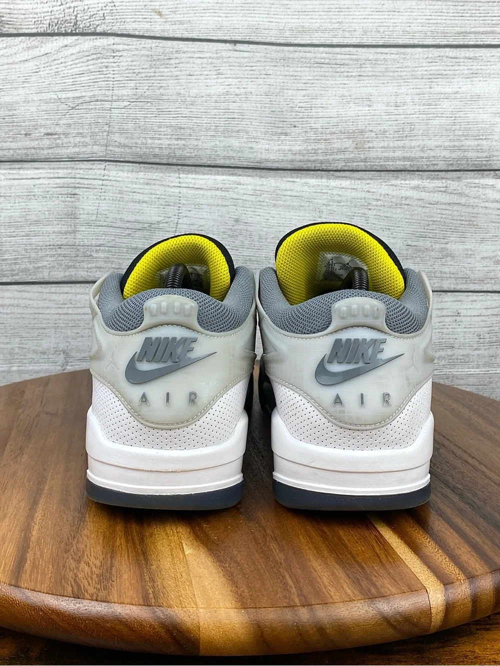 Jordan 4 RM Premium Motorsports White Black Grey Shoes IB8052-100 Men’s Size 9.5